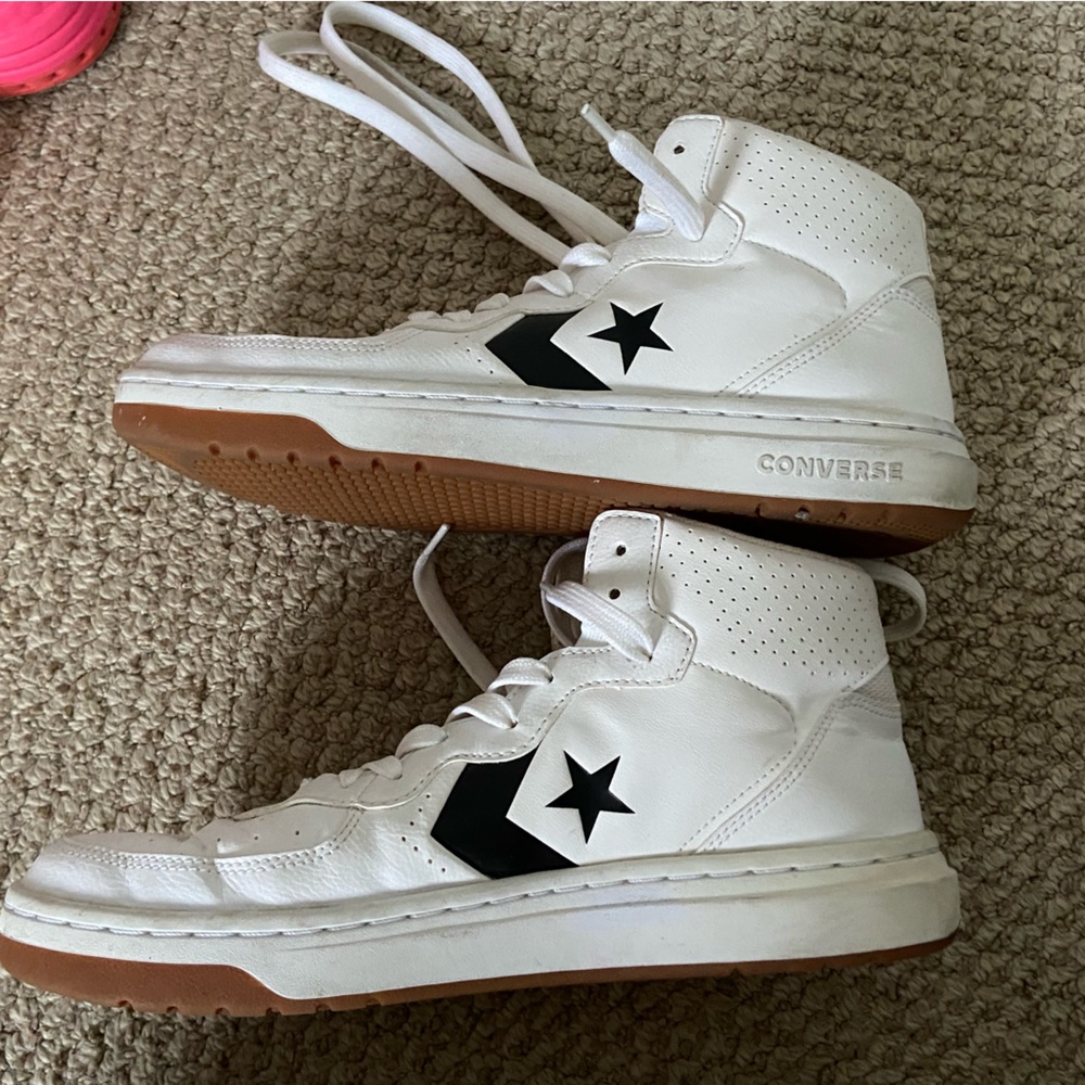 Converse Rival Mid White Black